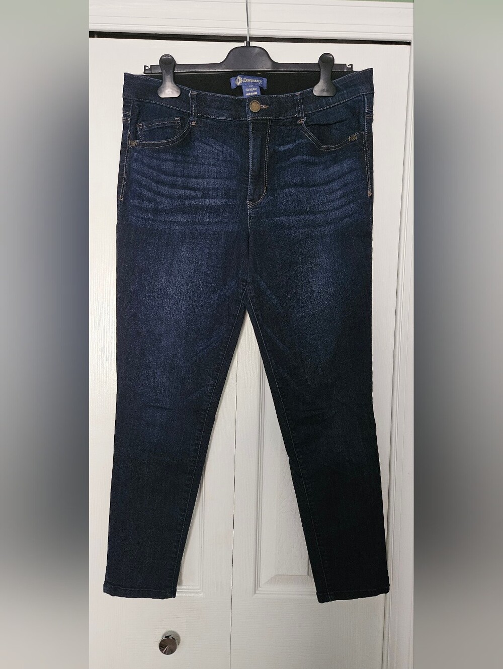 Democracy "Ab Solution" Dark Indigo Stretch Skinny Jeggings NWOT